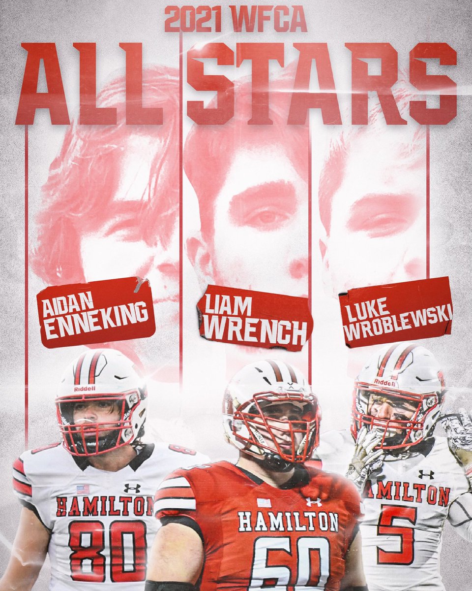 HHSChargerFB's tweet photo. BIG CONGRATS AGAIN TO THESE 3!!! INVITED TO PLAY IN THE WFCA ALL-STAR GAME!!! Phenomenal young men that we were so easy to nominate! Great things happen to great people! #CHOPtheWood @AidanEnneking @wrench_liam @wrobo5 https://t.co/chICM2Edtm