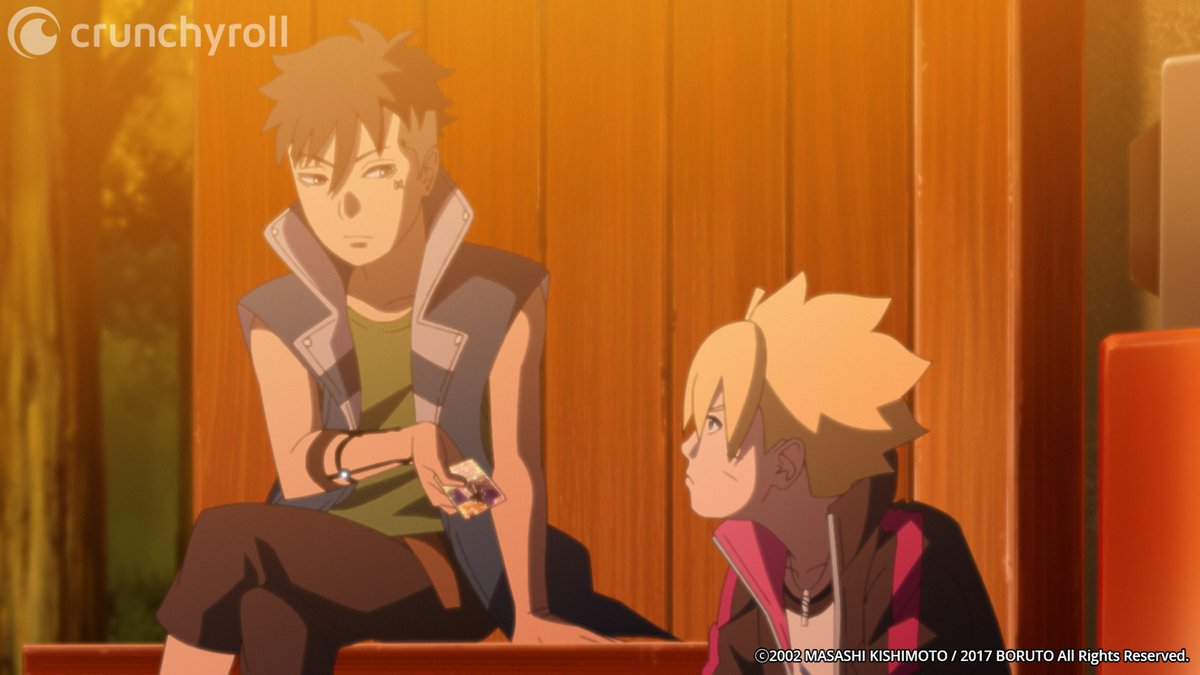 Boruto_EN's tweet photo. Chakra connects you with others 💚 https://t.co/xiIly2C6WJ