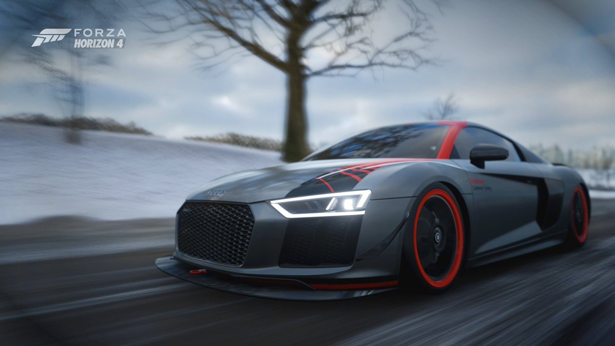 socialXboxplayr's tweet photo. Audi R8
#Forza #ForzaHorizon4 #forzahorizon #fh #forzahorizonphotography #forzainter #forzawinter #audi #forzashots #race #cars #carswithoutlimits #forzawinter #Gameplay #xbox #xbox #xboxone #xbox20 #patelongaming @ForzaHorizon @FanpageForza @Xbox https://t.co/czQBf1uodN