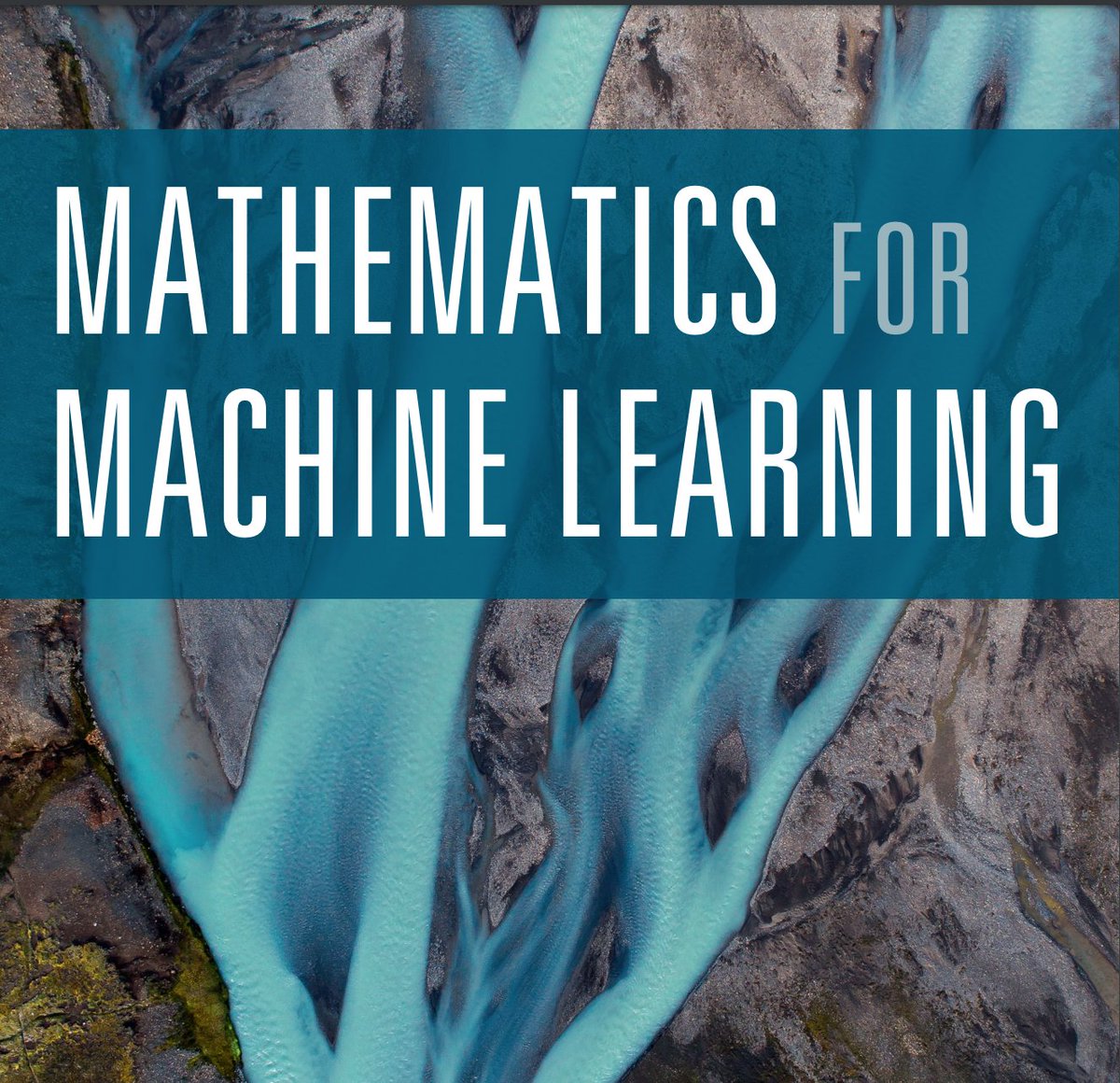 Nik Bear Brown (@nikbearbrown) on Twitter photo Mathematics for Machine Learning Nice book. PDFs of this book are freely available. mml-book.github.io
<a href="/mpd37/">Syntest two</a>, <a href="/AnalogAldo/">Analog Aldo</a>, <a href="/ChengSoonOng/">@cheng@masto.ai on Mastodon</a>
#MachineLearning #datascience #mathematics Mathematics for Machine Learning Nice book. PDFs of this book are freely available. mml-book.github.io
<a href="/mpd37/">Syntest two</a>, <a href="/AnalogAldo/">Analog Aldo</a>, <a href="/ChengSoonOng/">@cheng@masto.ai on Mastodon</a>
#MachineLearning #datascience #mathematics