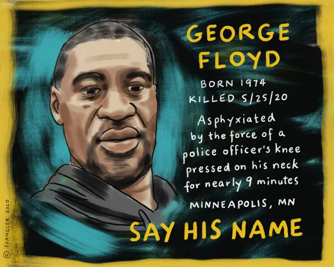 GirardEric's tweet photo. It’s been one year since the murder of George Floyd😭Remembering George Floyd 🕯️ https://t.co/ez8a0RQhhg