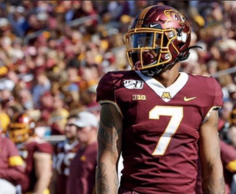 Bell11M's tweet photo. Blessed to receive an offer from the University of Minnesota @CoachLarned @Coach_Fleck @CoachCPatt @buckfitz @Coach4343 https://t.co/yclegtRnjg