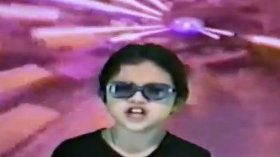 badgalsellly's tweet photo. the saga of young selena gomez videos continues... https://t.co/dsTZNR2pux