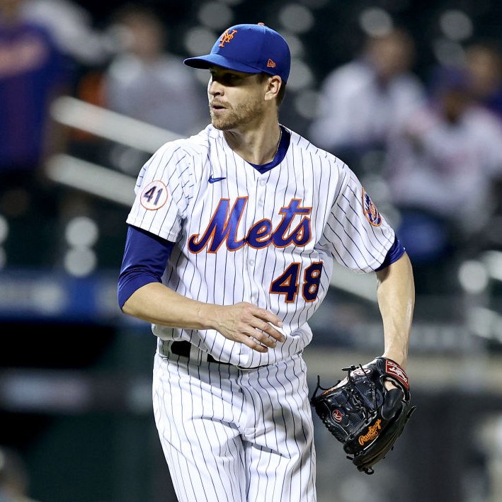 ESPNInsights's tweet photo. Jacob deGrom is the first pitcher in Mets history with 7 straight starts within a single season allowing 5 or fewer hits and 1 or 0 ER.

Nolan Ryan did this spanning seasons. https://t.co/6uEa2PTBmf
