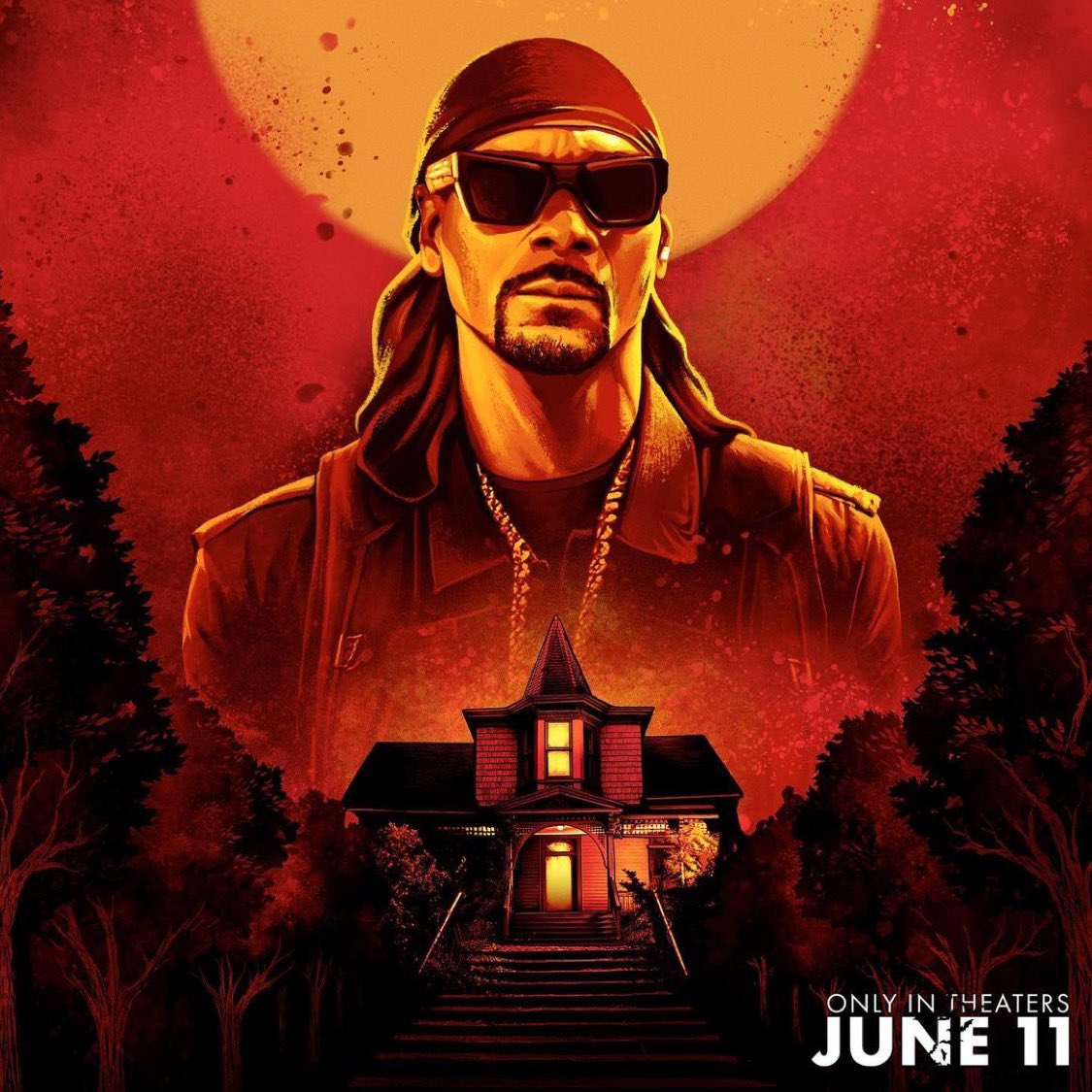 MeettheBlacks's tweet photo. 2016 brought you #MeetTheBlacks in 2021 they must face a new evil in ‘The House Next Door!’ 🧛🏿‍♂️🩸The blood bath begins June 11th, TICKETS ON SALE TOM, MAY 26TH — ⭐️ @officialdannytrejo as Hugo @SnoopDogg as #SnoopDogg &amp; @RickRoss as Mr. Saturday Night #THND #dannytrejo #rickross https://t.co/gfzp3BuZ2b