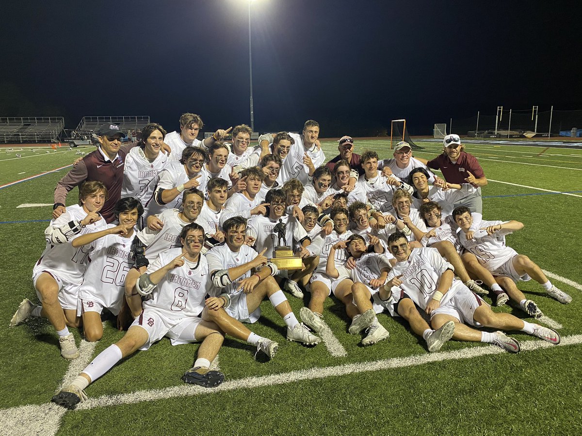 DBPLacrosse's tweet photo. WE DID IT! THE IRONMEN ARE BERGEN COUNTY CHAMPS ONCE AGAIN!!!!  #sorryforthewait #champs https://t.co/GNvVfDuNMq