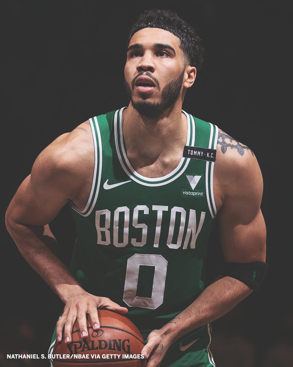 SportsCenter's tweet photo. Jayson Tatum will miss the rest of Game 2 after being poked in the right eye, the Celtics announced. https://t.co/T7BgmaIJTA