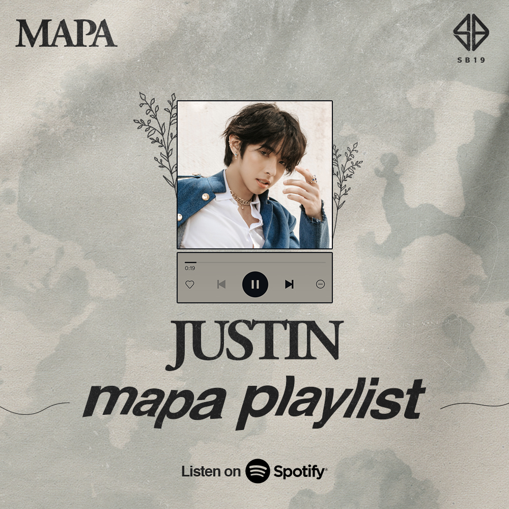 🔓 [#SB19JustinMAPAPlaylist Unlocked] 

🎧 Listen HERE: sptfy.com/SB19JustinMAPA…

#SB19MAPA #SB19MAPAOutNow