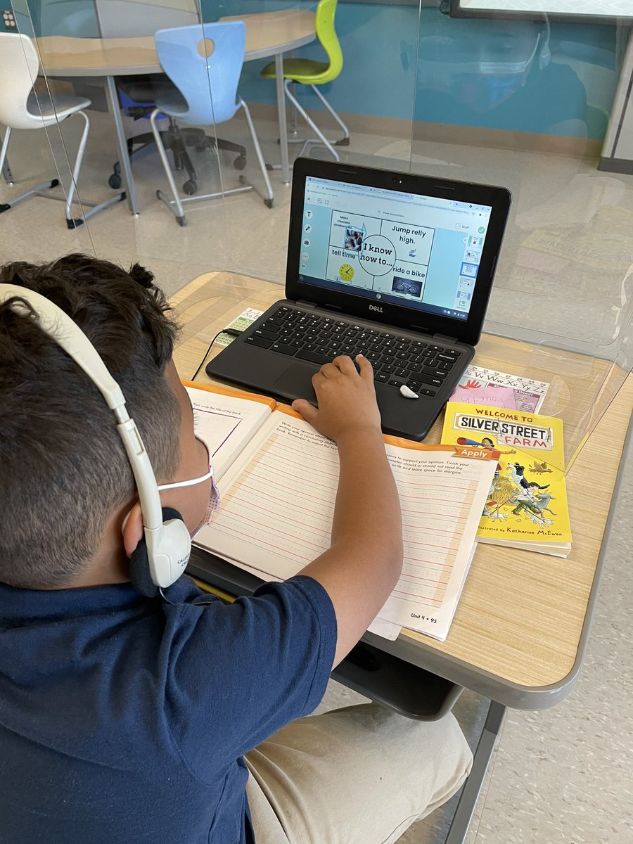 In-person students working collaboratively with DTLA students to edit and revise their How-To Writing. I cannot wait to read the final products 😊 #thinkers #caring #inquirers #knowledgeable