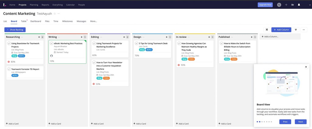 BforBloggers's tweet image. It helps your marketing team work delightfully and to their maximum potential by planning every content product in advance, with robust project management tools and features.

Read more 👉 lttr.ai/hMsl

#teamwork #projectmanagement #BforBloggers