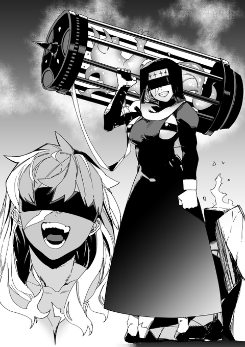 「檻の聖女 "獄卒"アルテミシア」

次のエロ漫画のキャラできた 