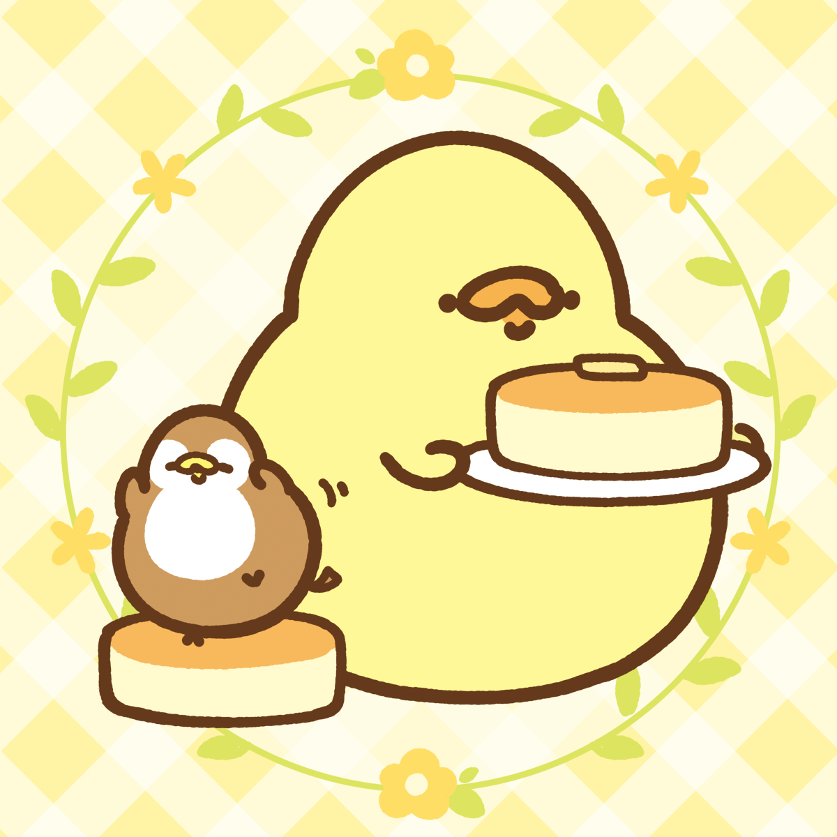 食いしん坊くまちゃん♡ひよこ