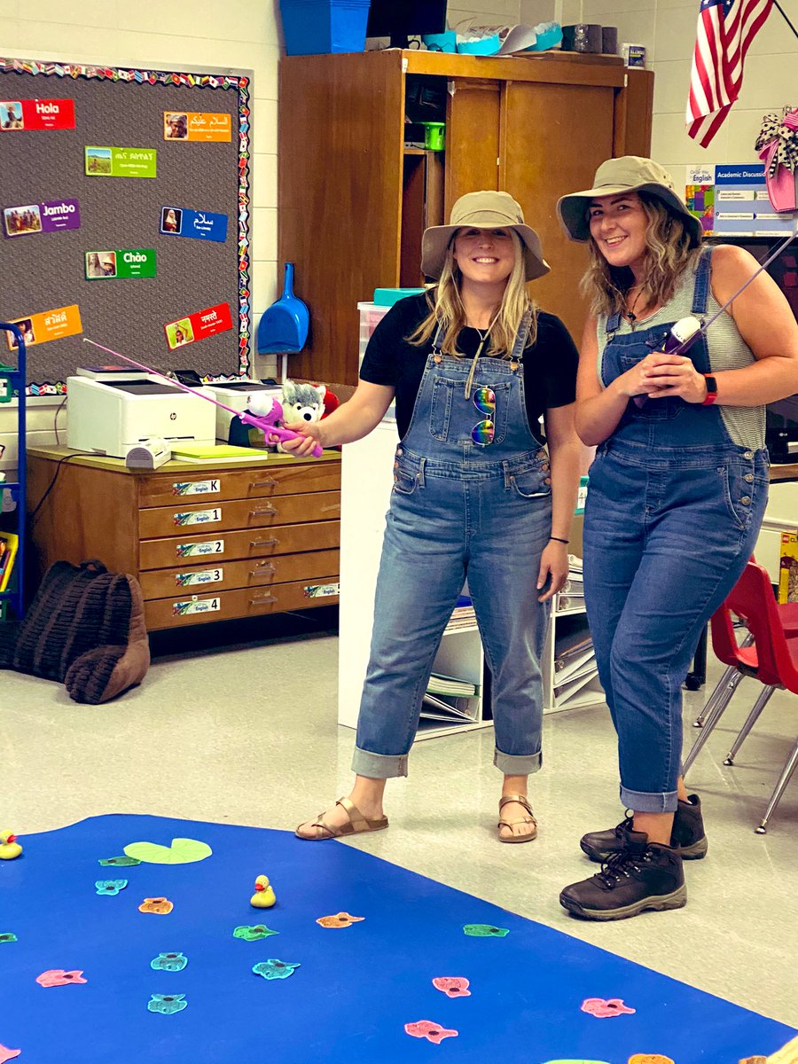 MrsPennington5's tweet photo. Name a better co-teaching duo....😍
Camp learned a lot was a big success! Tents, flashlight reading, fishing, nature walk, s’mores. Can’t wait to do it all again with Group B!
#camplearnedalot #wearejcps #GutermuthPride @ESLMsJohnson https://t.co/1U65jtLrky