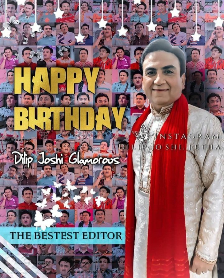 Happy birthday Dilip joshi sir 