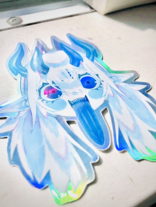 コミティアで出すステッカーだよ 