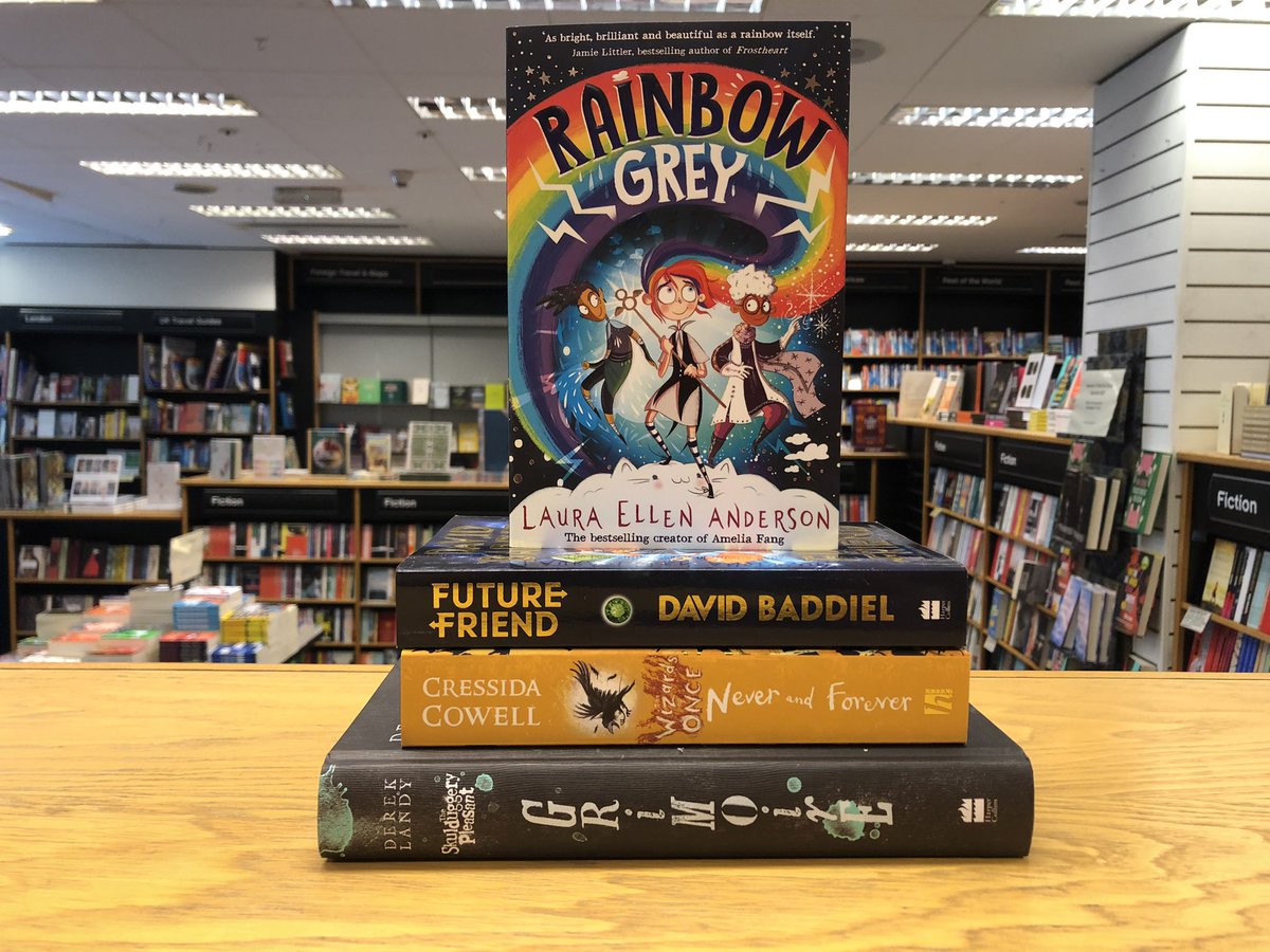 CabotPlaceBooks's tweet photo. New paperpacks in the 9-12 range @HodderBooks @IndieThinking @FarshoreBooks @CressidaCowell @Baddiel #LauraEllenAnderson #RainbowGrey #FutureFriend #Grimoire #NeverandForever https://t.co/nEibxSAxJQ