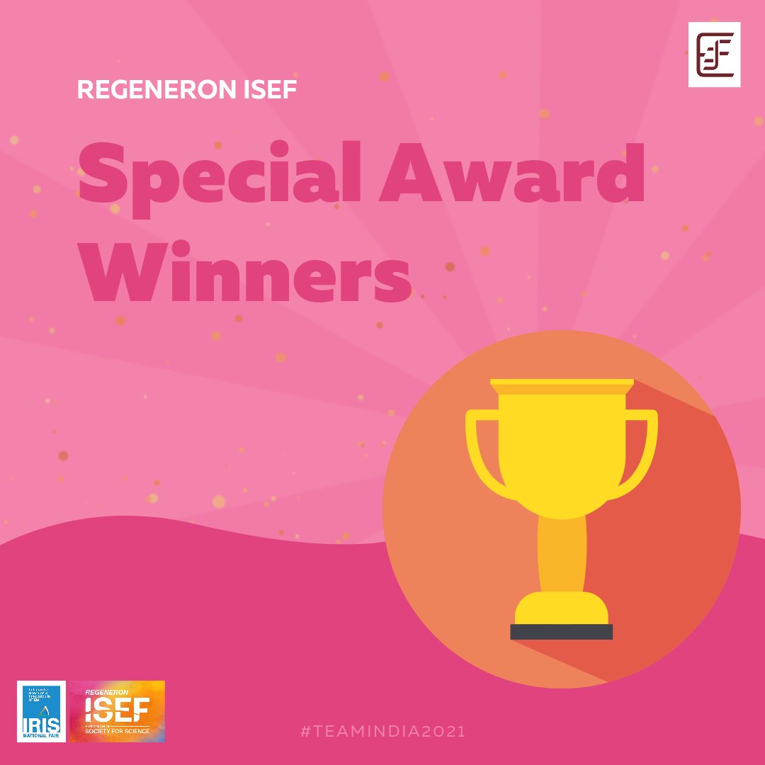 exstemplar's tweet photo. Congratulations to all the Special Swad Winners!
.
#TeamIndia #ISEF2021 #irisnationalfair2020 #iristoisef #StarsofIRIS #RegeneronISEF2021 #iSTEMforwad #Exstemplar #broadcom https://t.co/uJdmonnqug