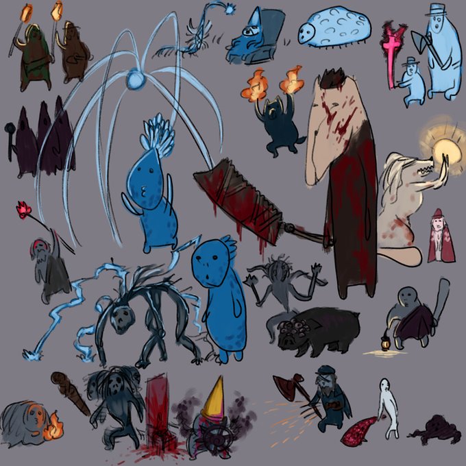 昔描いて気に入ってるブラボ絵 