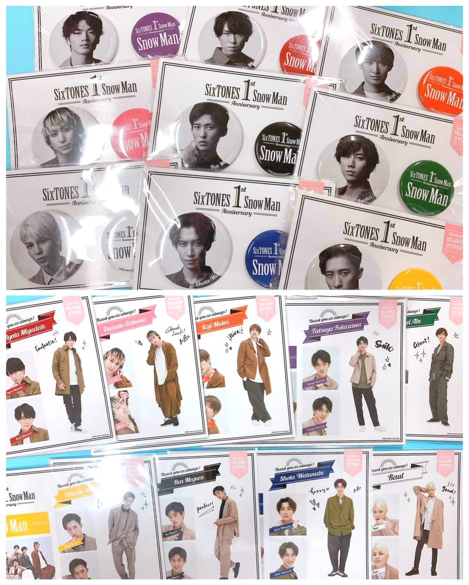 ジャニランド心斎橋☃️💎＼本日新商品入荷📢／#SnowMan #SixTONES