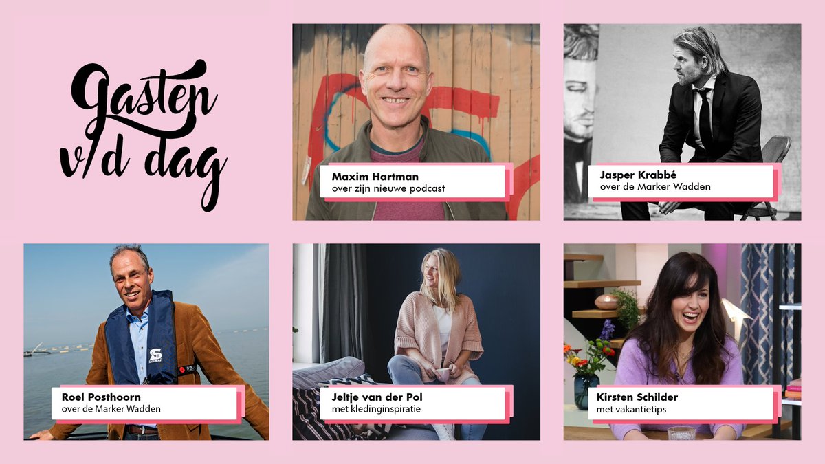 Vandaag in Koffietijd!