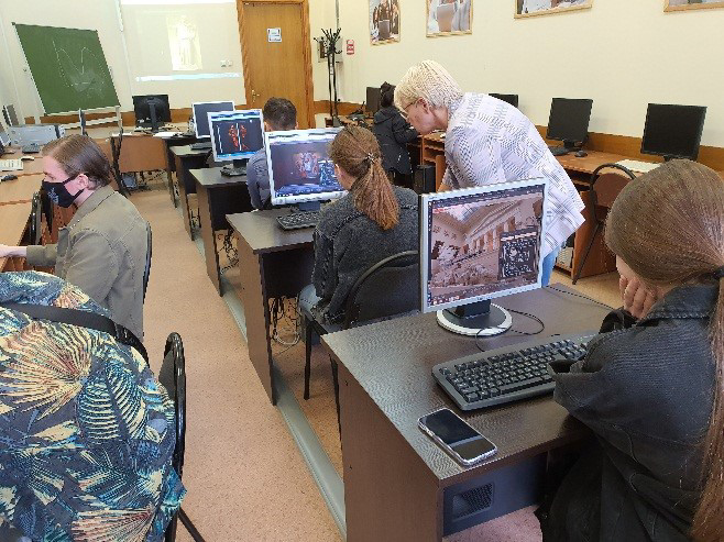 20 мая студенты Московского инновационного университета и Университетского колледжа посетили Главное здание Пушкинского музея г. Москвы. Онлайн экскурсию для них провели преподаватель информационных технологий, к.п.н. И.В. Григорьева и воспитатель, к.п.н. Колоскова И.В.