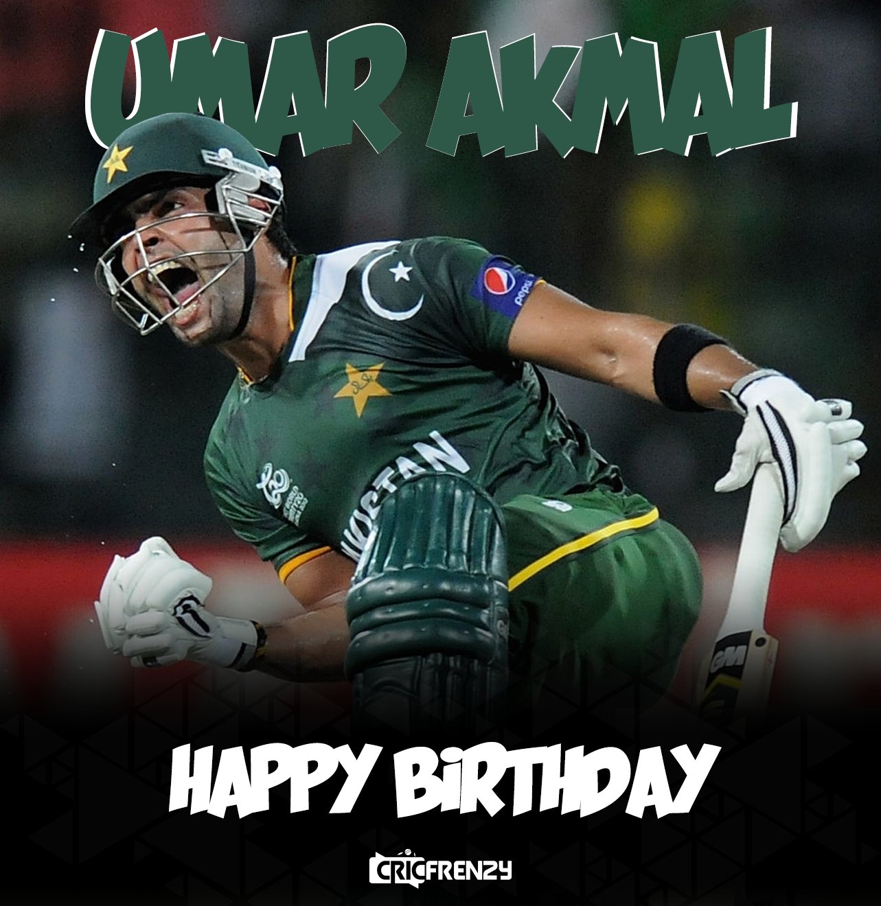 Happy birthday Umar Akmal    