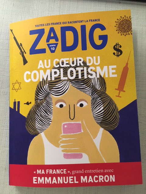 ericfotto's tweet photo. « Les Français sont un peuple très résistant qui s’embrase dans des coups de colère. Nous vivons une période de fin du Moyen-Age avant la Renaissance ». Macron dans @zadiglemag. 20 pages d’entretien fleuve sur la France 1 an avant la présidentielle. https://t.co/58sdOkF58y