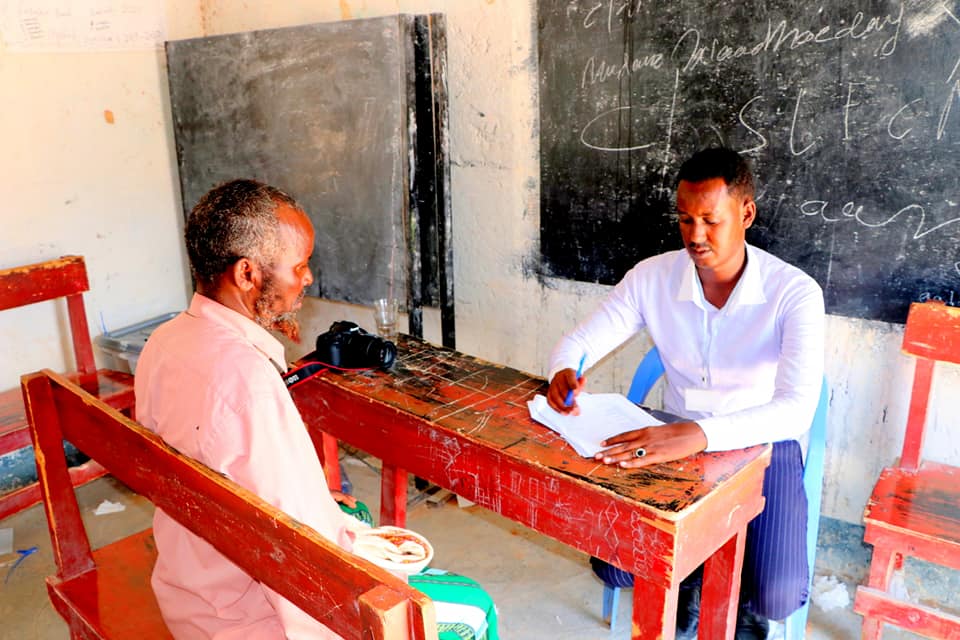 PECPuntland's tweet photo. Voter registration exercise is underway in the villages of #Geesoqabad, #Samakaab, #Gumbule and #Moqor under Ufeyn district.
#Plvoterregistration #ELGE2021 #1P1V https://t.co/dIcm6R4rH8