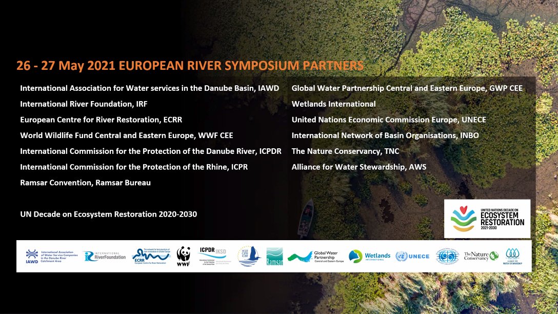 #EuropeanRiverSymposium has just started. Over the next two days, event actors and participants will discuss many important #RiverProtection issues and try to find solutions for safe and #sustainable #river future
