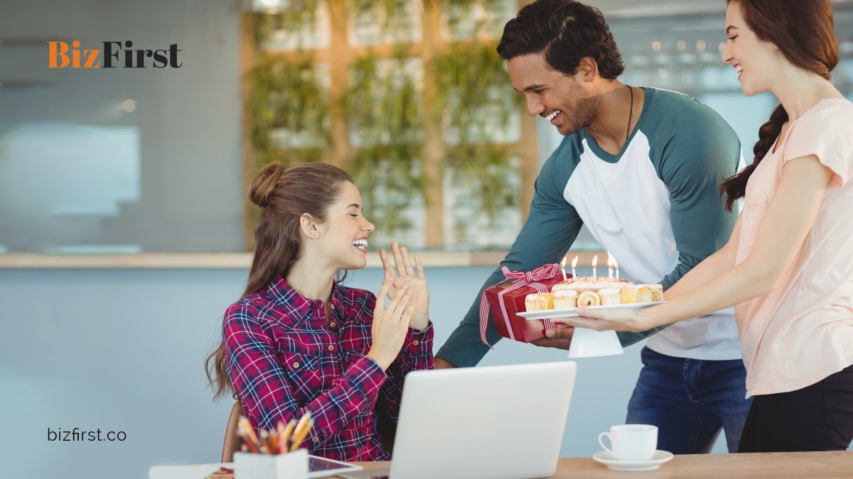 BizFirstHQ's tweet photo. #ProTip Remember your employees' birthdays and enquire about their families. Businesses aren't built alone.
#BizFirst #smallbusiness #SMEs #ASEAN #Singapore #expensemanagement https://t.co/3SBNsx1lKe