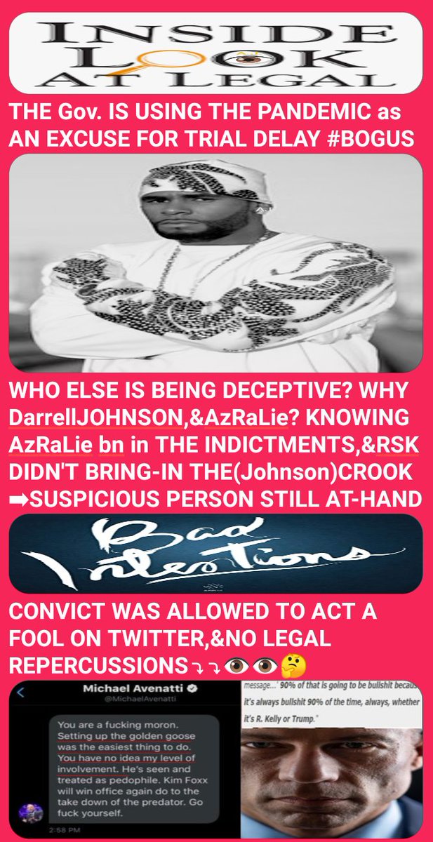 alj9811's tweet photo. @Carlott12529948 @RSKSupporter @QueenBell76 @OGELYN @Rkellly4eva @jan_currin @devinewords @korlosbrown @User31277529 @RkellyzNation @badmom421 @SamKalsMom @DrRice6 @odamagroovydee1 @Sandrafye89 @Pcherry234 @uniekthoughts @shaywills48 @MUTETHEMNOTHIM @ShelizaSha @Shannon47214069 @Mr_Melancholic @vbyrd22 @yellowgirl4ever @F2348062550099 @MalcolmHorn9 @ShaquantaWilli6 @shantaboo101 @sanderstilda @BofalEvezi @ChelaDowlen @SGcrimlaw @ChicagoBarAssoc @ABAesq @TMZ @PageSix @BBCWorld @AP @cnnbrk @NBCNewYork @ABC7Chicago @kysuvygix @upysoxy @HarmoneyBrownin @HelenJShaw3 @ArtiseWright @Eva01017671 @rubylockett99 @the .@ABAesq
#👁
#AllegedlyBut,Ok
#SomethingIsOff➡🏃🏃
#EverythingMatter's
#SupportR'Kelly
#RETWEET https://t.co/c34iK2iAOS