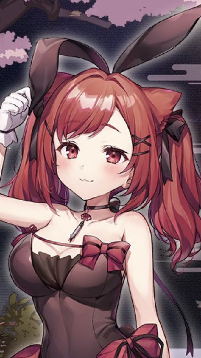 アズールレーン公式 着せ替え 伊19 ブロッサム バニー ばにー さんの格好をしてみたよ えへへ どう 似合ってる 可愛いと思ったら褒めて 次回メンテナンス後 潜水艦 伊19 着せ替えが登場予定 アズールレーン T Co Dxcyffggnu