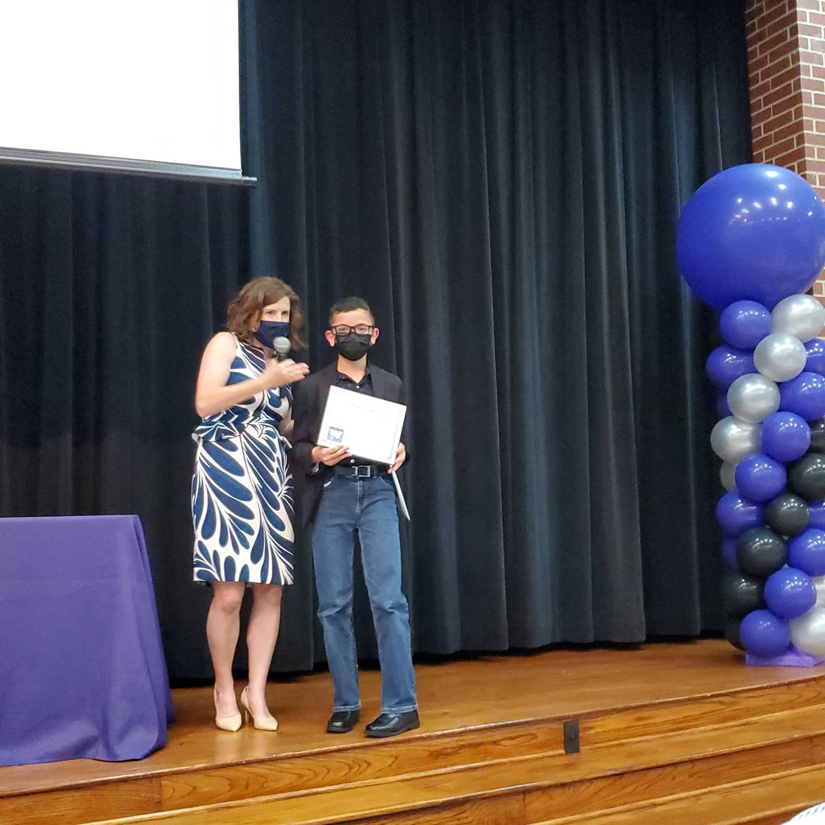 My boy finished 8th grade with Outstanding Achievement in Consumer Science/Skills for Living and grade level- Outstanding 8th Grade Student! I cannot be more proud of this young man. I am blessed and lucky to be his Mum! Way to go Son!!! 💙❤
#bettertogetherWMS