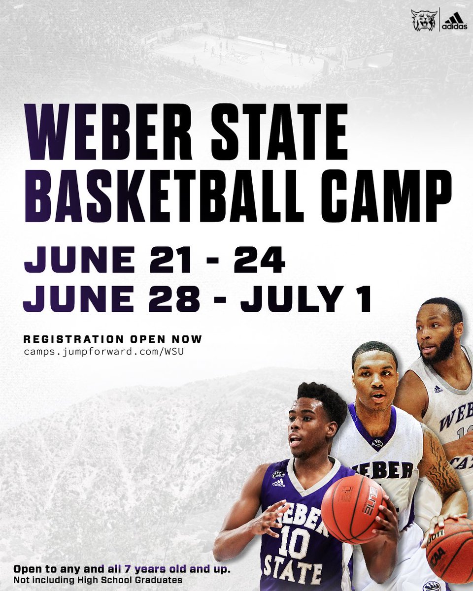 Basketball Camp is Back!

Sign up below!

camps.jumpforward.com/WSU

#WeAreWeber