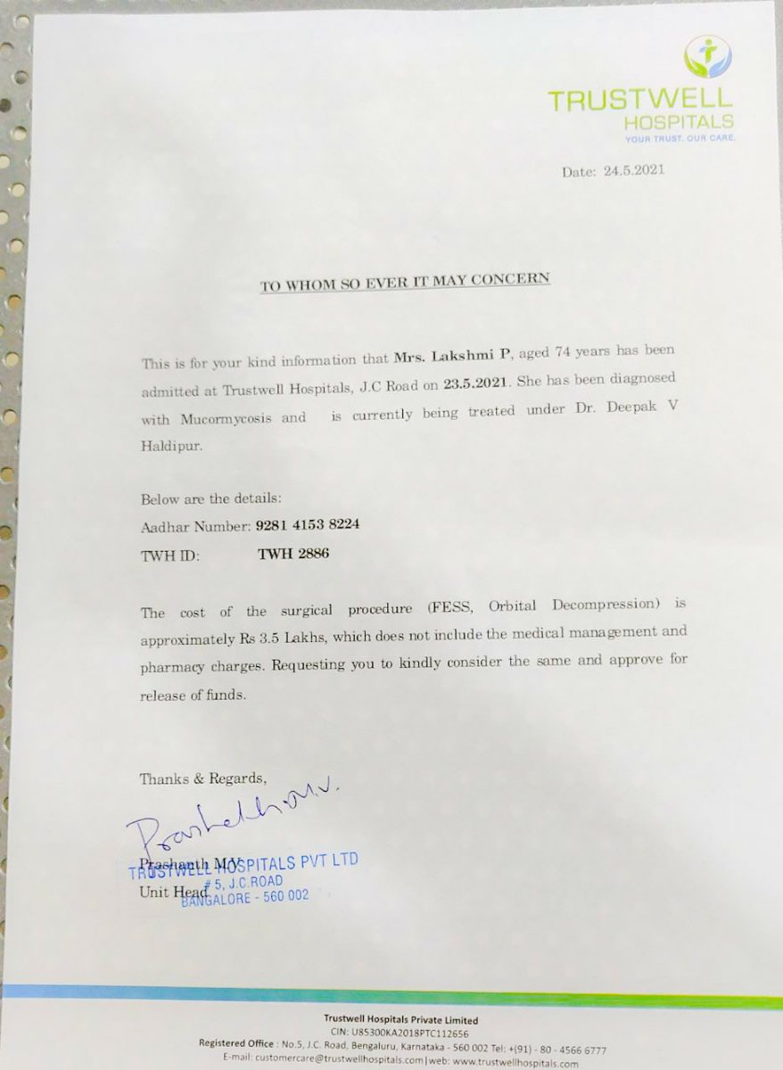 CreativHead's tweet photo. Messages is being sent on behalf of Mrs. Lalitha Kumar (daughter of Patient)
Financial Help Needed for the patient 
A/c Name : Lalitha Kumar    
Savings A/c no. 20271351143                   
IFSC code SBIN0018234
(OR) any UPI  to +91-9535318861
@Broufus @cloudnikki @srinivasiyc https://t.co/9UXMpaMKEs