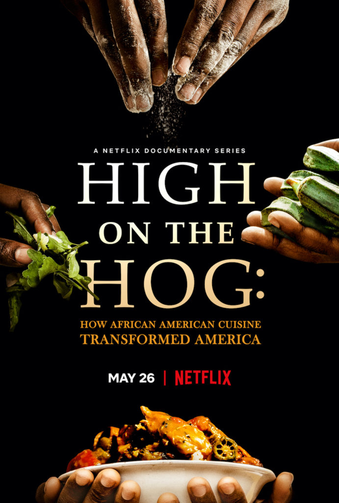 Excited to be a part of this new <a href="/netflix/">Netflix</a> series, based on <a href="/africooks/">Jessica Harris</a> book, #HighOnTheHog is a feast for all the senses. Join us on a culinary journey celebrating Black America’s resilience, creativity, and vital contribution to American cuisine.