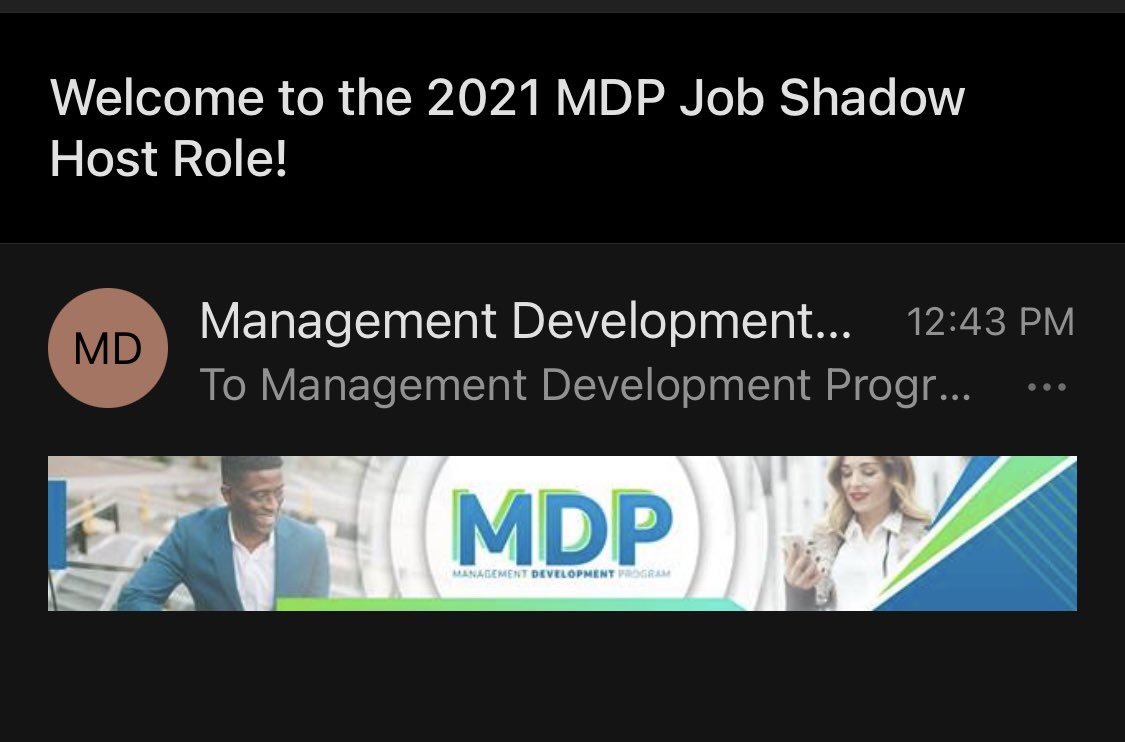 Excited would be an understatement. My mentor said last year “Get out of your comfort zone”. Boy, were they right! Love that I have been given the opportunity to share that w/ MDP2021 🤠💼 <a href="/ATT/">AT&T</a> <a href="/ATTBusiness/">AT&T Business</a> 

 #MDP_Alum_Life #MDPAlum  #LifeAtATT
