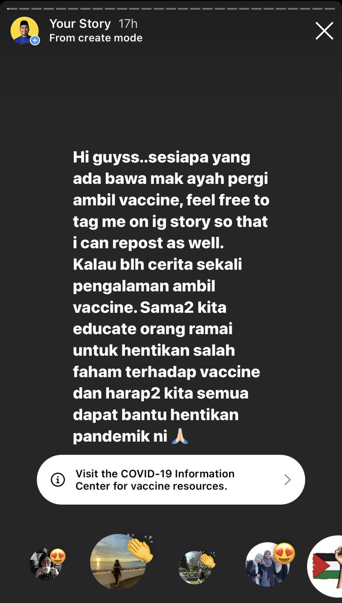 khairulaming's tweet photo. Kalau parents anda masih tak yakin nak ambil vaksin, pls show them my ig stories. I have reposted sebanyak mungkin gambar2 warga emas yg dah selamat ambil vaccine, termasuk yg berumur 90 lebih. Ada beratus lagi stories yang orang ramai dah tag tapi belum repost lagi 💪🏻 https://t.co/Yu3lkRSyFT
