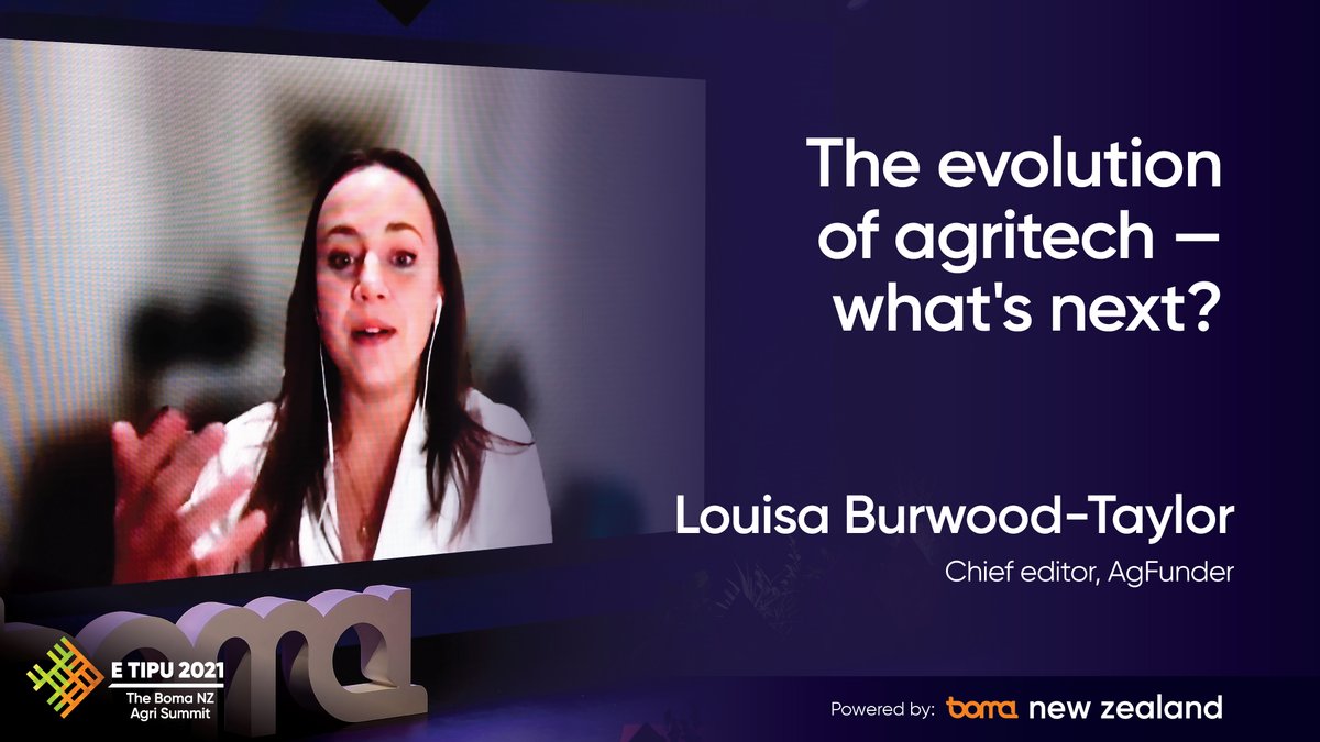 etipunz's tweet photo. VIDEO RELEASE: The evolution of agritech — what’s next? by Louisa Burwood-Taylor, Chief editor @AgFunder; founder @Agri_Investor
📽️ Watch: https://t.co/l0Eckfg1mr
#ETipuNZ #Agriculture #FutureFarming #NZFarming #Technology #TechEvolution #AgritechNZ #Innovation https://t.co/V1CU2CmlNx
