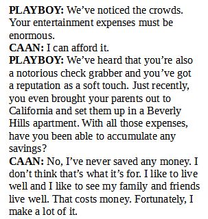 JFrankensteiner's tweet photo. The 1976 James Caan Playboy interview goes so hard https://t.co/CSxmLCXW9E