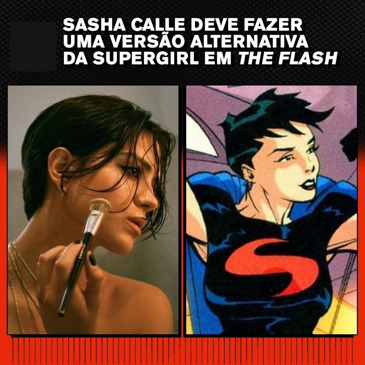 Nerd_Geek_Lab's tweet image. Ao que tudo indica, Sasha Calle deve interpretar Cir-El, a Supergirl de um futuro alternativo onde ela nasceu como um clone da Lois Lane com DNA do Superman. 
#Supergirl #DCEU #Warner