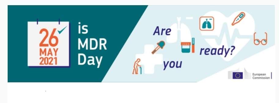 ClaudioBarella's tweet photo. 26-05-2021: MDR Day 
Oggi inizia una nuova era per la Sicurezza di tutti noi Cittadini Europei: tutti i Dispositivi Medici che verranno immessi sul Mercato UE faranno riferimento soltanto al Reg.UE 2017/745 MDR, un ulteriore passo avanti che aumenta la sicurezza di tutti noi. https://t.co/cFw5mTzARi