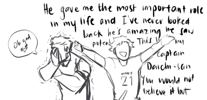 and the sun will always remember. 

(Daichi is a wreck.) 