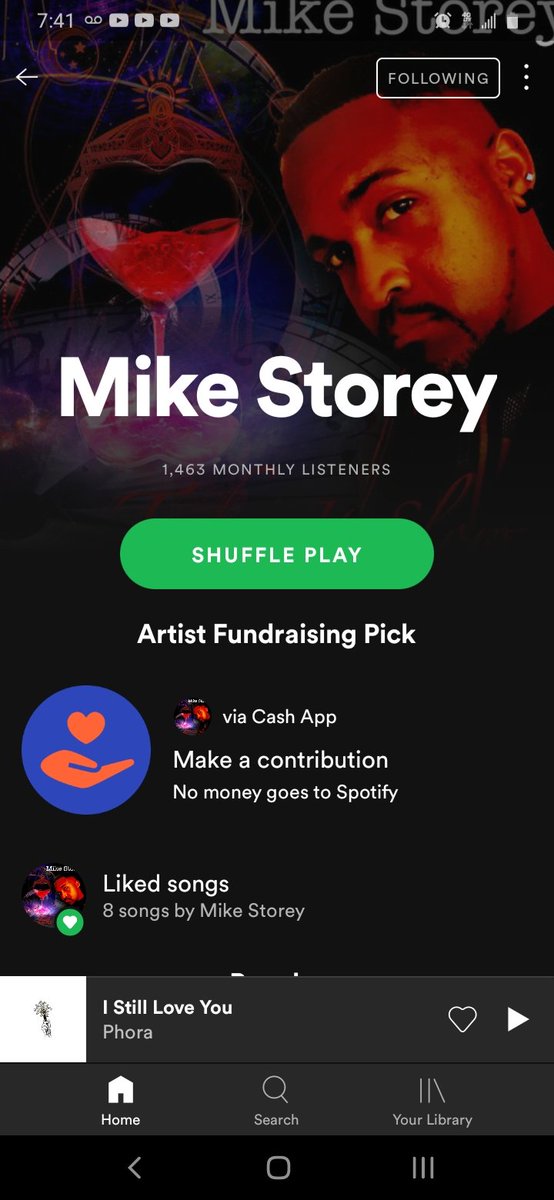 MichaelStoreyJr's tweet photo. From 583 Spotify listeners to 1,483 in less than a day! "Lyrical Energy" is doing great! https://t.co/qL5PlFYD4Z https://t.co/uAHhMbCzsA