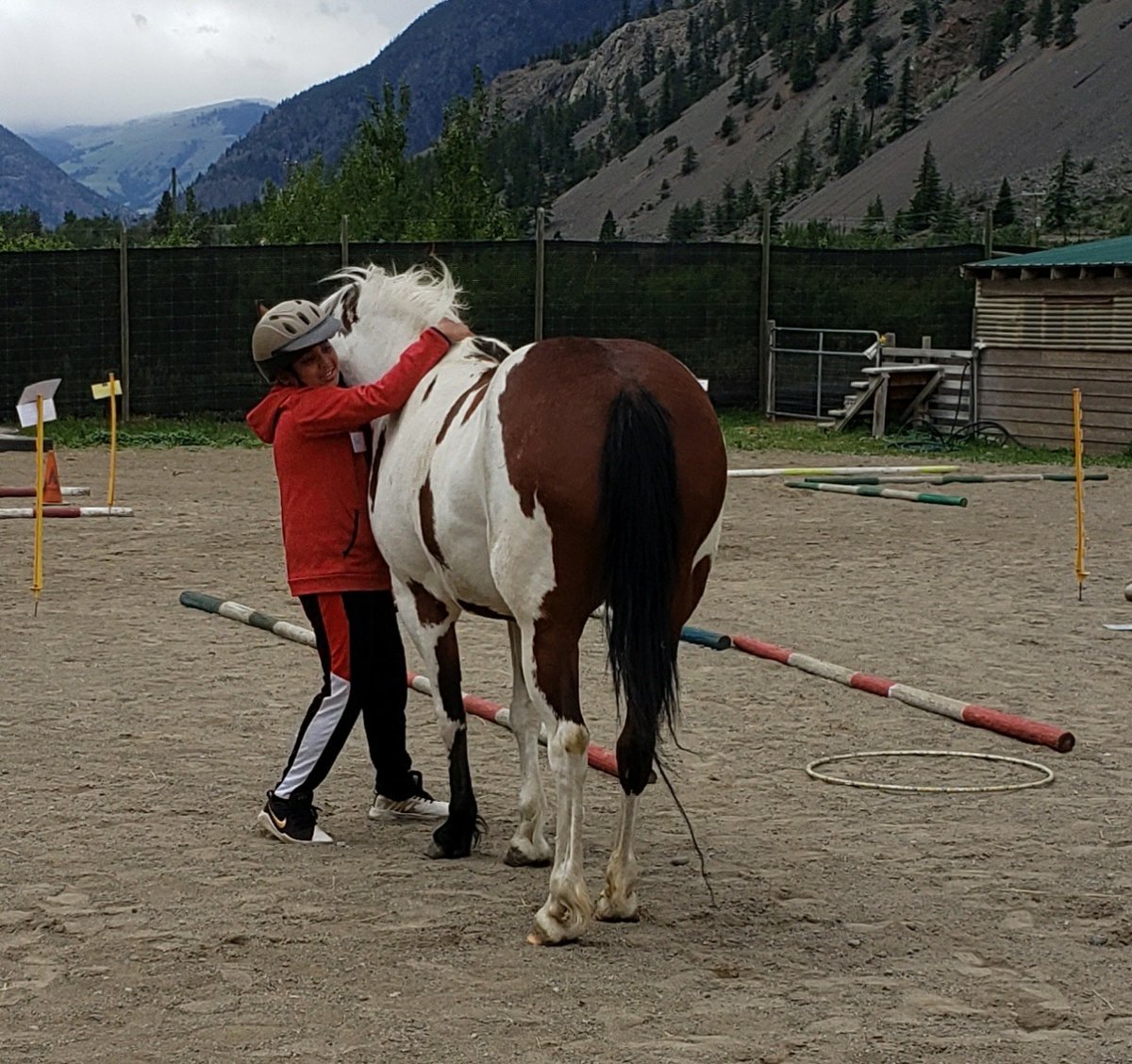 Our Equine Assisted Learning (EAL) program has become a regular part of our school community and an essential support for students this year. #SESSProud #SD53 <a href="/ByoungBev/">Bev Young</a> <a href="/mtoneatto/">Marcus Toneatto</a>