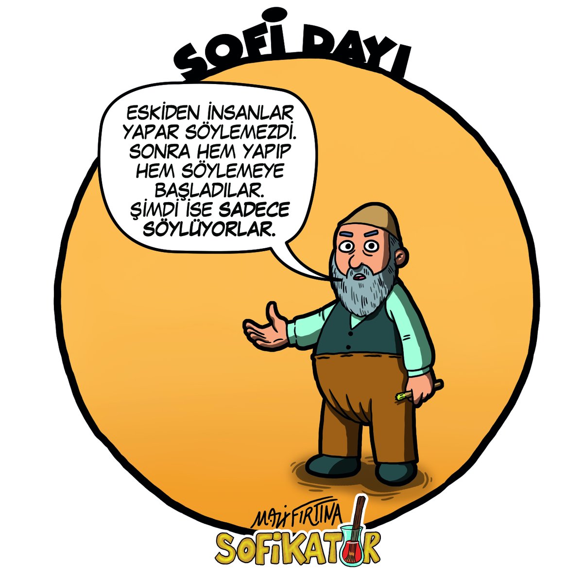 kullukyapbiraz's tweet photo. sofi dayı
#sofikatur

#sofidayi #eskiden #simdi #riya #evdekal #islam #tasavvuf #mizah #karikatur #cartoon

Twitter'da yasaklı olan sofikatür'ü yaay'dan takip edebilirsiniz. 
https://t.co/2bLmrE7Zy1 https://t.co/7VOF8yls5k