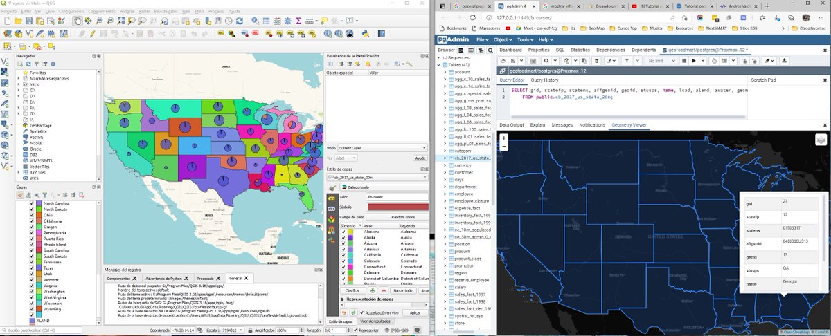 PabloValdiviaM's tweet photo. Trabajando con Web Map Service (#WMS) + #Leaflet + #Pentaho + #RequierJS + #MapBox + #PostgreSQL + #PostGis + #QGIS + #GeoServer, el siguiente paso será manipular los metadatos de las capas proveídas por el #GeoServer mediante WMS, objetivo: web maping con #Ctools de #Pentaho https://t.co/ibr9GCC50a
