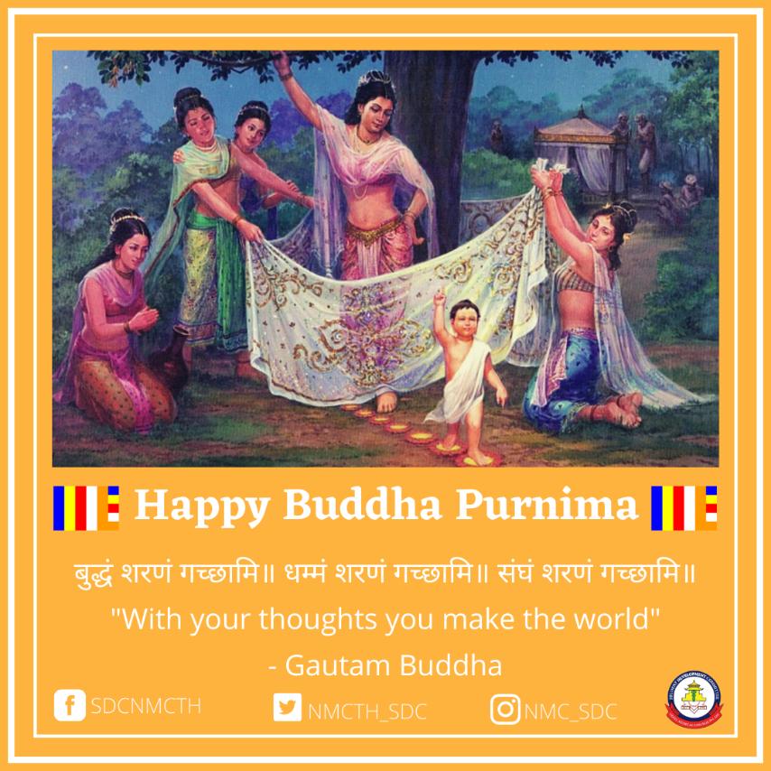 NMCTH_SDC's tweet photo. बुद्ध जयन्ती एवं उभौली पर्वको अवसरमा शान्ति र सुस्वास्थ्यको कामना 🙏❤️
Stay safe! https://t.co/2ehOFvjIid