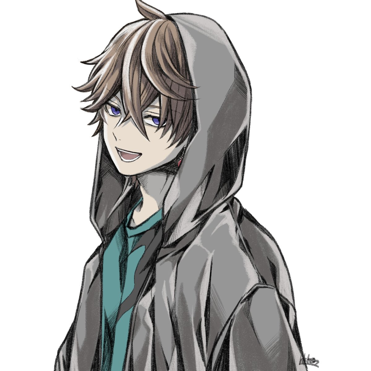 目が笑ってないタルタリヤらくがき Rikko 転生領主の優良開拓 2巻発売中のイラスト