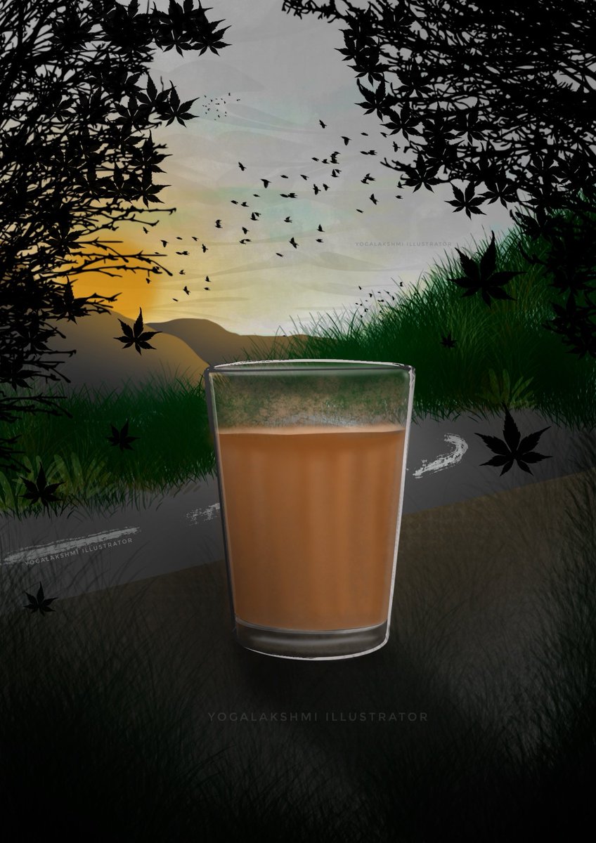iam_yogalakshmi's tweet photo. For Tea lovers
#Yogalakshmi_illustrator
#TEA #tealovers #TeaDay #illustration #illustrator #illustrationart #procreate #ipad8thgen #digitalart #Illustrations https://t.co/xsDNrmalHj